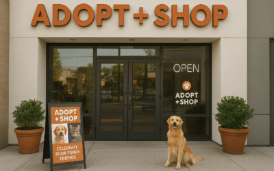 Celebrate Your Furry Friends at Adopt + Shop