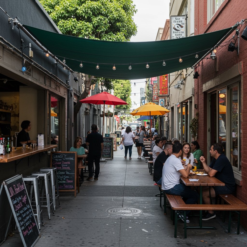 LA's Outdoor Dining Future Uncertain as City Council Debates Permanent Plan