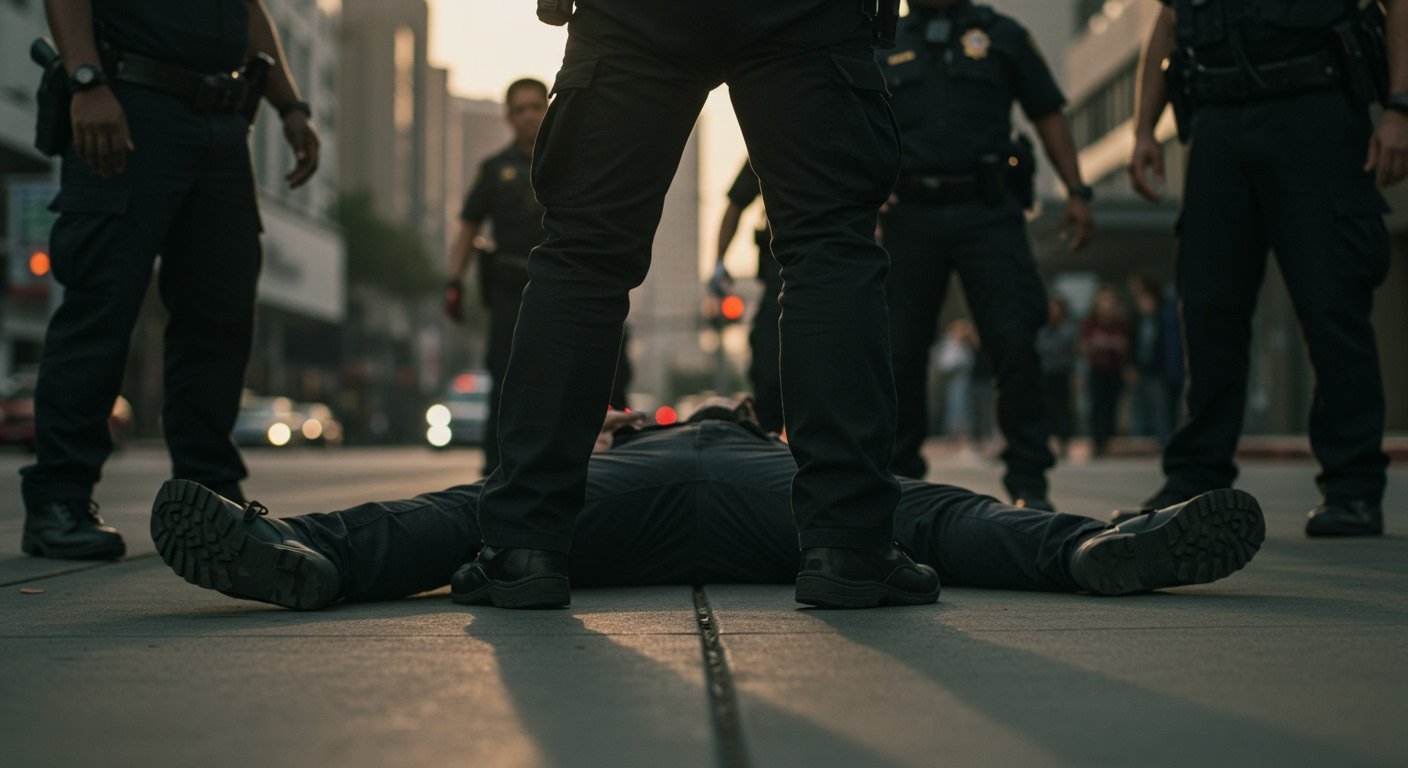 Forceful Federal Agent Arrest in Los Angeles Immigration Sweep Sparks Outcry After Protester Convulses