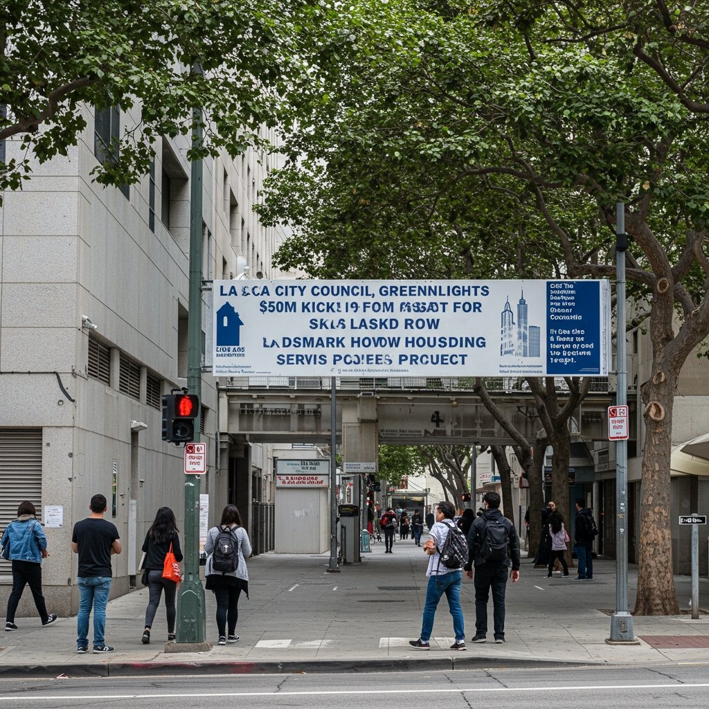 LA City Council Greenlights $50M Kickstart for Landmark Skid Row Housing & Services Project