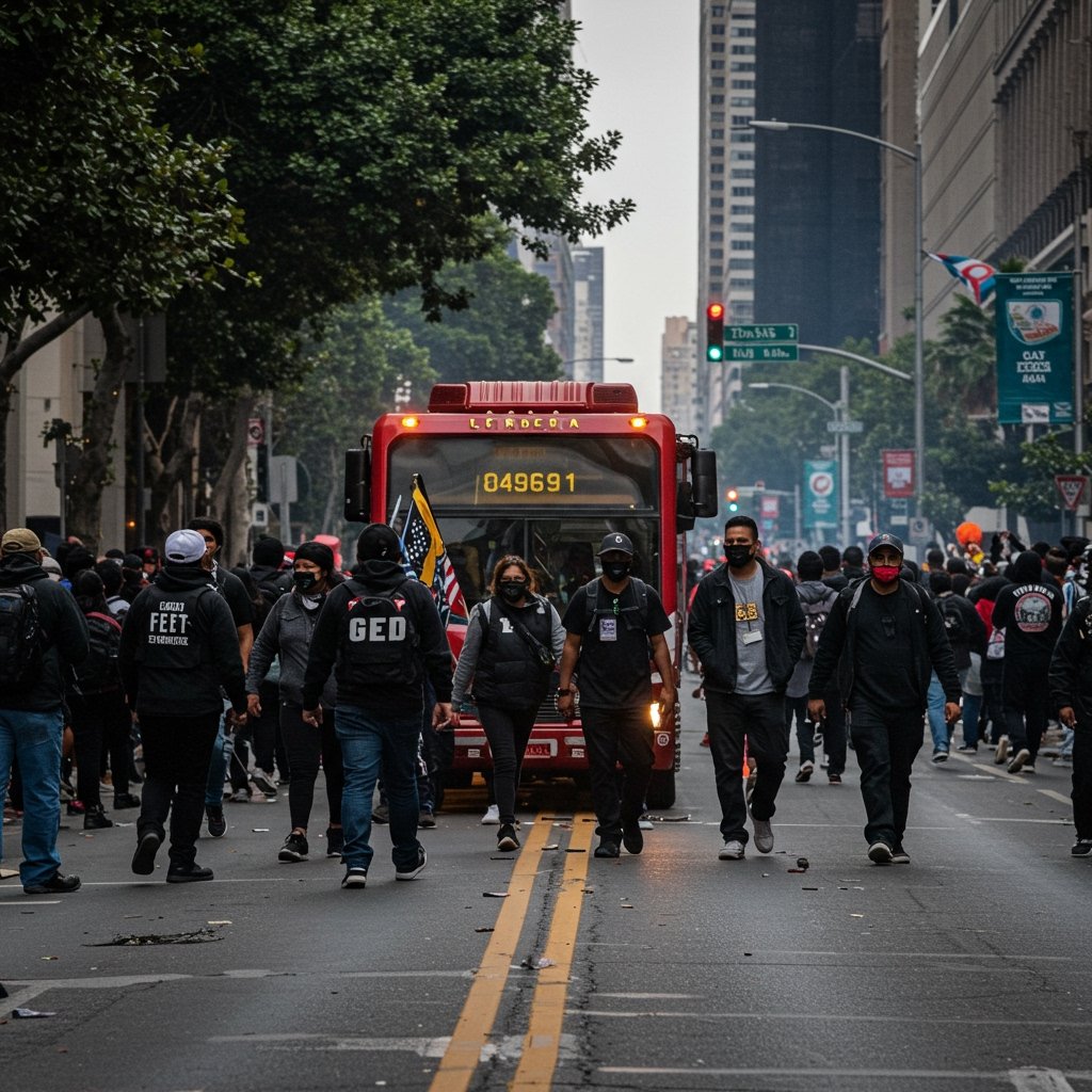 LA Protests Escalate: Arrests Made After ICE Raids Lead to Rioting