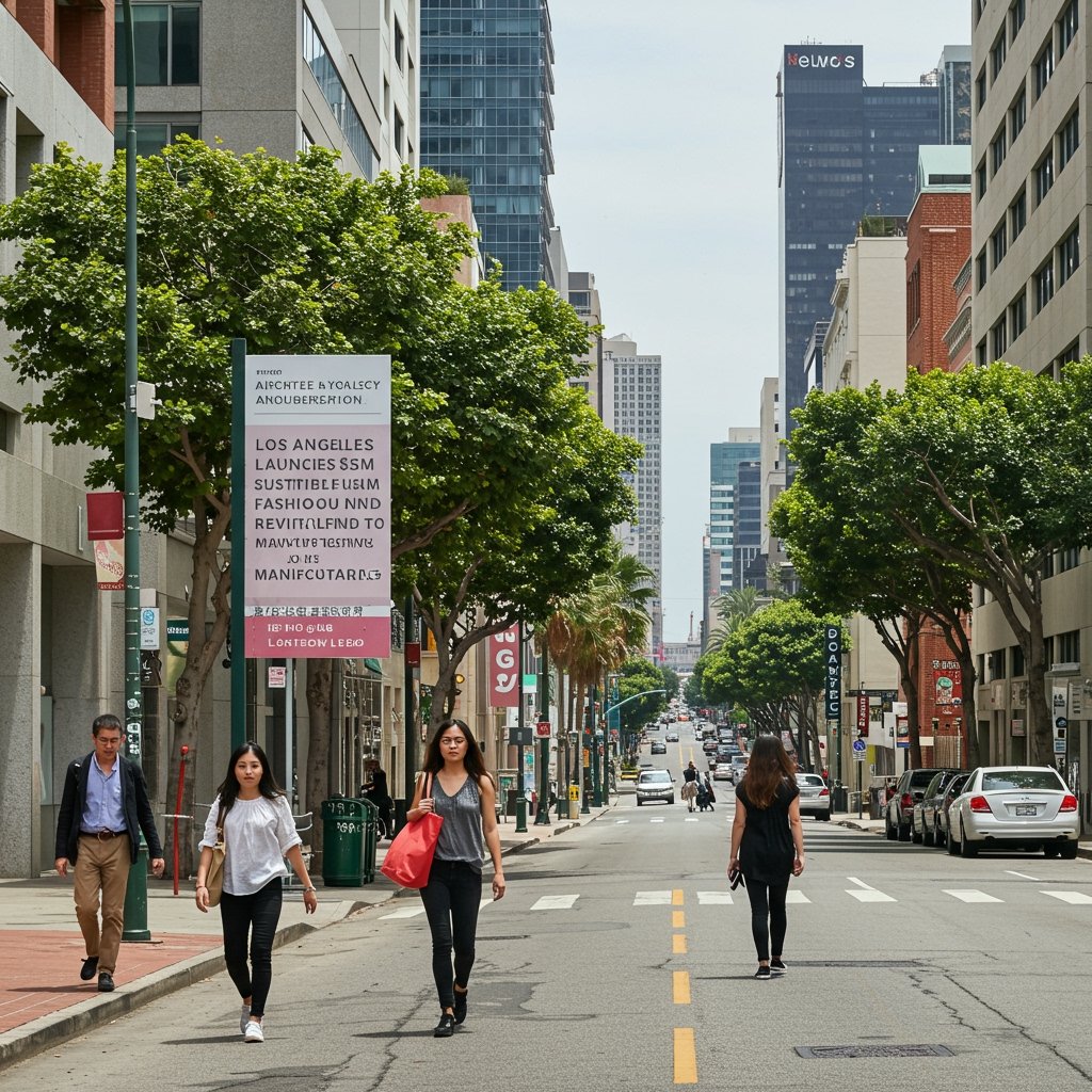 Los Angeles Launches $5M Sustainable Fashion Fund to Revitalize Local Manufacturing