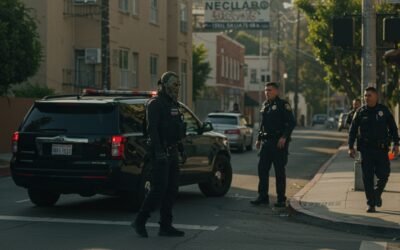 Masked Federal Agents Trigger Fear, Challenge Local Police in Los Angeles Immigration Sweeps