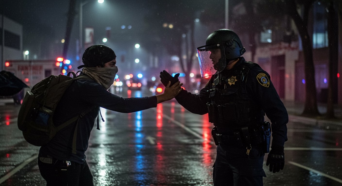 Masks Become Flashpoint in LA Protests Amidst Immigration Enforcement Crackdowns