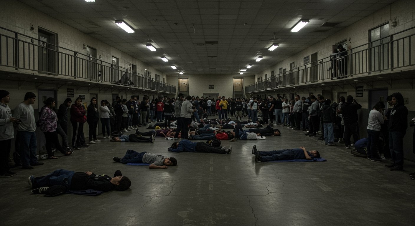 US Immigration Detention Facilities Face Crisis Amid Reports of Severe Overcrowding and Dire Conditions