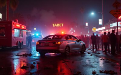 Car Plows into Crowd Outside Los Angeles Nightclub, Injuring 30