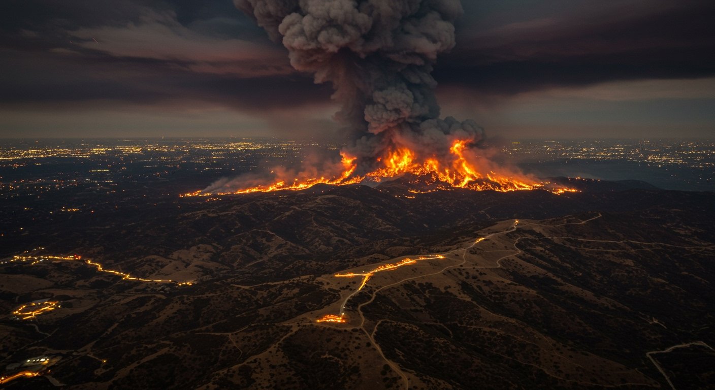 Developing: Wildfire Erupts in Los Angeles County on July 3, 2025; Containment Unknown