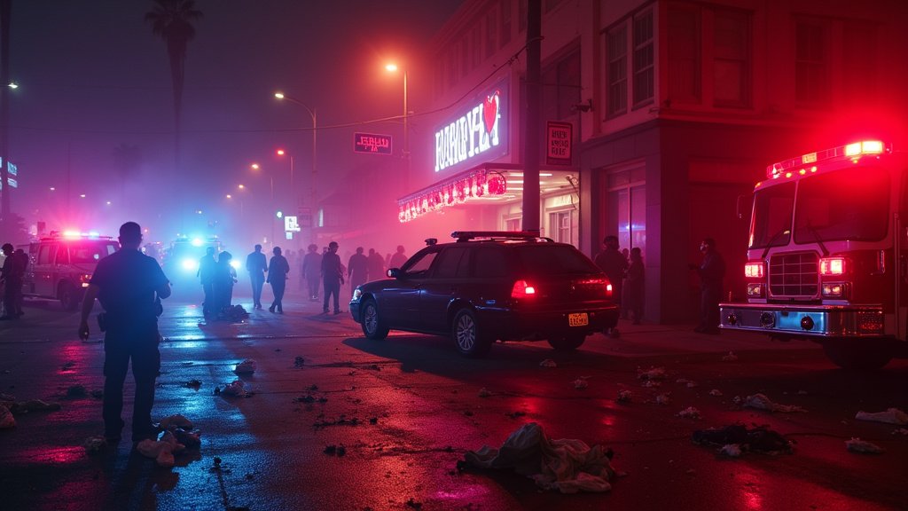 Driver Rams Vehicle into Crowd Outside Hollywood Nightclub, Injuring 30, Seven Critically