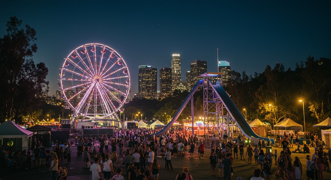 Gloria Molina Grand Park Announces 'Summer Block Party' Featuring D Smoke, Drone Show, and Ferris Wheel on July 4, 2025