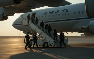 ICE Video Offers “Up Close” Look at Deportation Flight Operations from Gary, Indiana ICE Video Offers "Up Close" Look at Deportation Flight Operations from Gary, Indiana