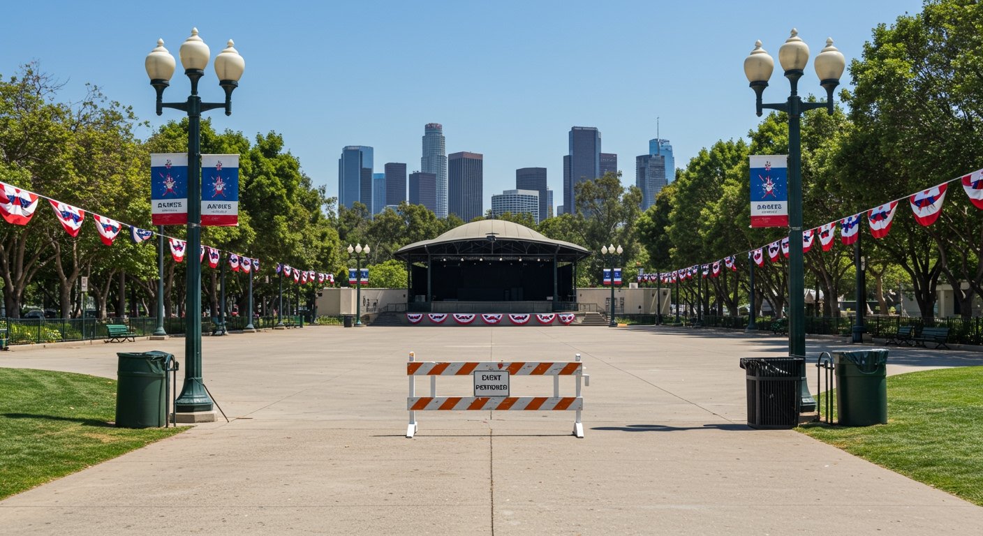 LA Fourth of July Celebrations Halted Amid Heightened Immigration Enforcement Concerns