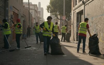LA Volunteers Spearhead Downtown Cleanup After Protests, Aim to Revitalize Image Ahead of 2026 FIFA World Cup, 2028 Olympics LA Volunteers Spearhead Downtown Cleanup After Protests, Aim to Revitalize Image Ahead of 2026 FIFA World Cup, 2028 Olympics