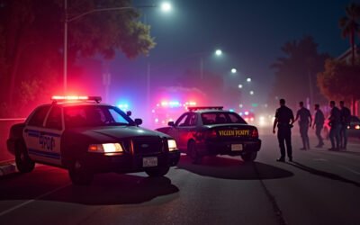 LAPD Officer Injured in Pursuit Collision in Willowbrook