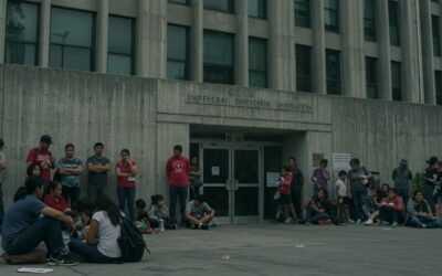 Los Angeles: Families Endure Agony Outside ICE Detention Amid Sweeping Raids Los Angeles: Families Endure Agony Outside ICE Detention Amid Sweeping Raids