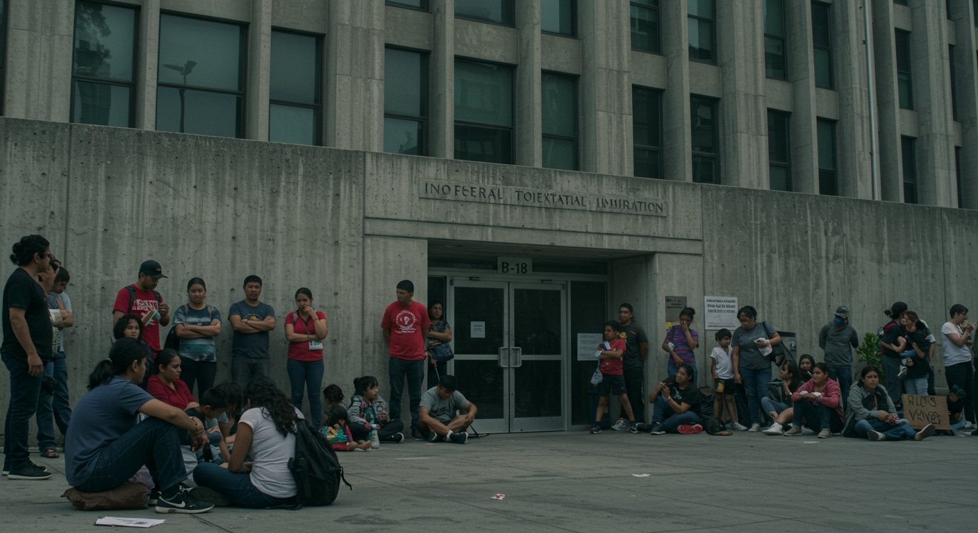 Los Angeles: Families Endure Agony Outside ICE Detention Amid Sweeping Raids