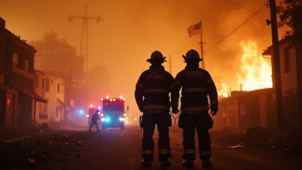 Los Angeles Firefighters Recognized with Pat Tillman Award for Service at ESPYs