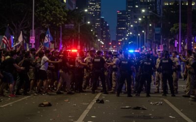 Los Angeles Sees Multiple Arrests Amid Clashes as Anti ICE Protests Confront Police, US Troops on July 4, 2025