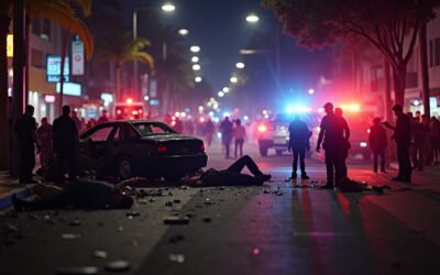 Vehicle Intentionally Drives into Crowd in East Hollywood, Leaving 30 Injured and Seven Critically