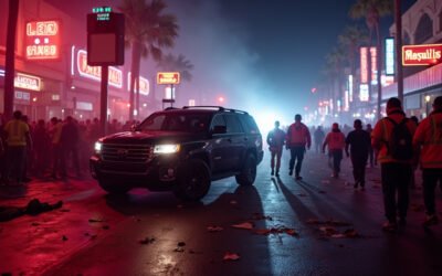 Vehicle Intentionally Plows Into Crowd Outside Los Angeles Nightclub, Injuring 30
