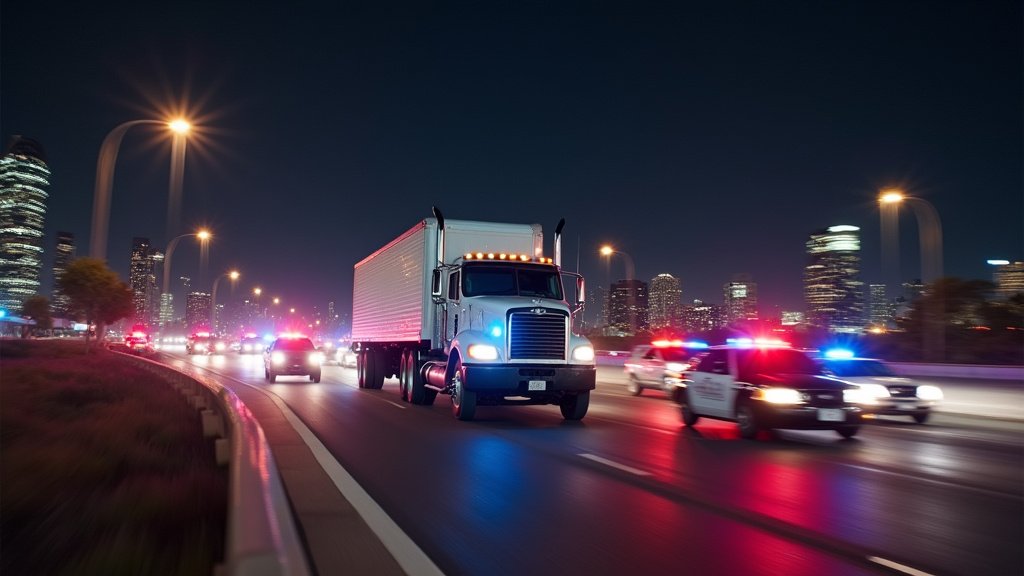 Armed Carjackers Steal Multiple Vehicles, Including Big Rig, Lead Wild Pursuit Across Los Angeles County