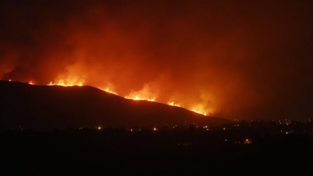 Breaking News: Overnight Wildfire Ignites in Los Angeles County, Urgent Investigation Underway