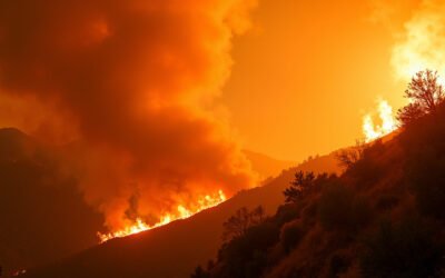 Canyon Fire Explodes North of Los Angeles, Forcing Thousands to Flee