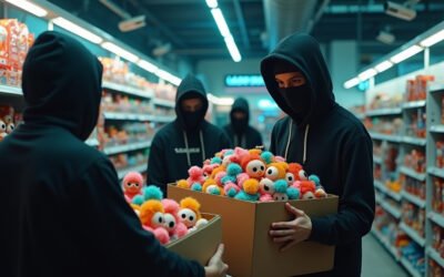 Collectible Frenzy: Masked Gang Targets Labubu Dolls in Brazen Los Angeles Toy Store Heist