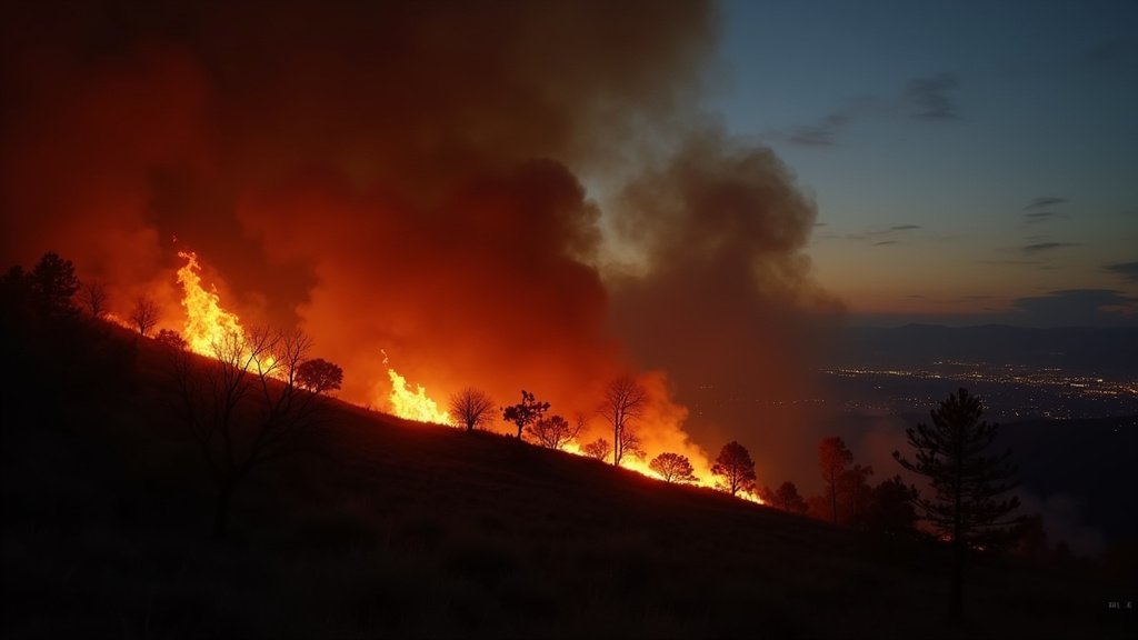 King Fire Ignites on Private Land in Los Angeles County, Sparking Early Morning Concerns