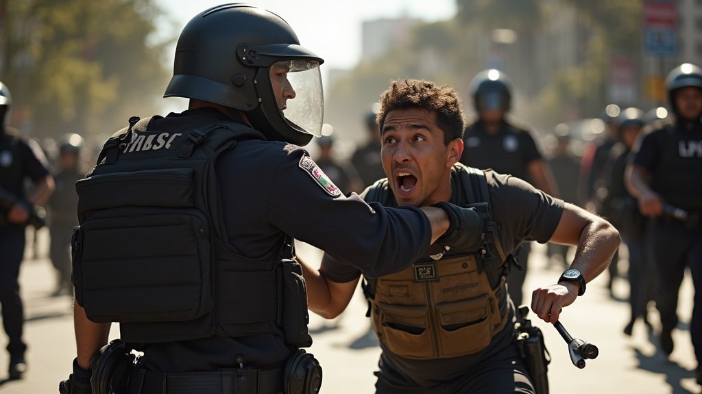 Los Angeles Police Face Contempt Allegations After Journalists Report Assaults at Immigration Protest, Violating Federal Order