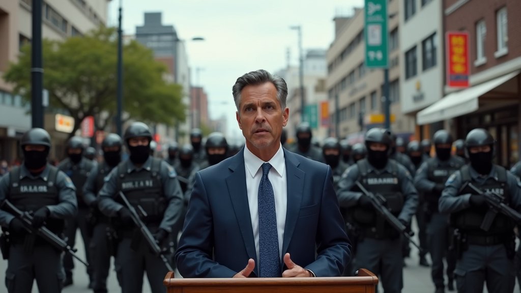 Newsom Demands Answers as Border Patrol Swarms Major Los Angeles News Conference, Igniting Political Firestorm