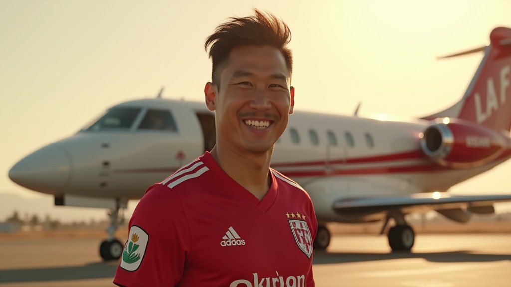 Son Heung min Arrives in Los Angeles: LAFC Secures Tottenham Star in Landmark MLS Transfer
