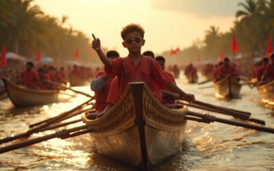 Viral 'Aura Farming' Trend Propels Indonesian Boat Race to Global Fame, Drawing Record Tourist Numbers to Riau