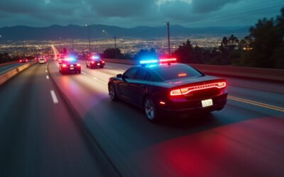 45-Minute Stolen Car Chase Grips Los Angeles; Suspect Apprehended Near Elysian Valley
