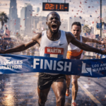 Dramatic Comeback Nathan Martin Secures Closest LA Marathon Finish in History