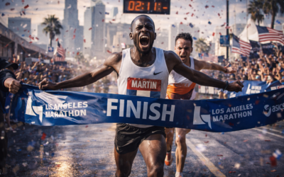 Dramatic Comeback Nathan Martin Secures Closest LA Marathon Finish in History