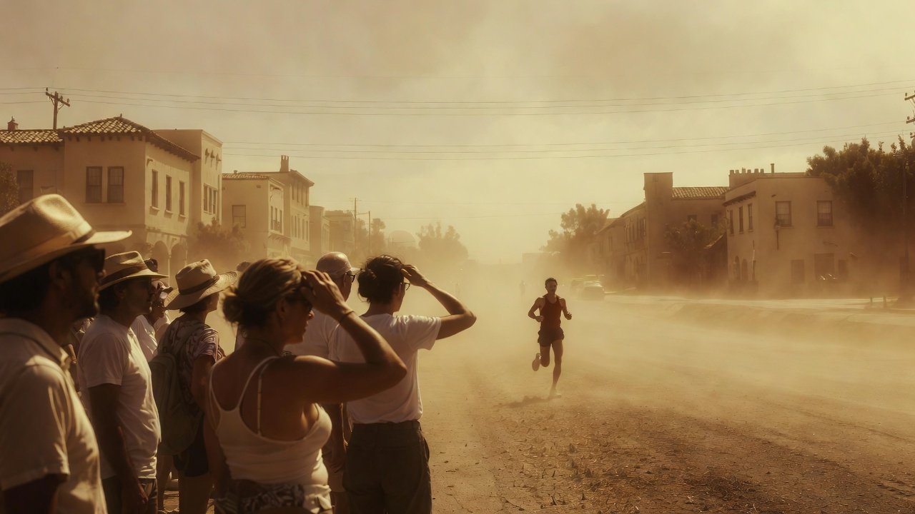 Los Angeles Heatwave and Santa Ana Winds Test Residents and Marathoners