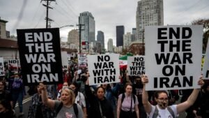 Nationwide Protests Erupt Over 50 U.S. Cities Demand End to War on Iran