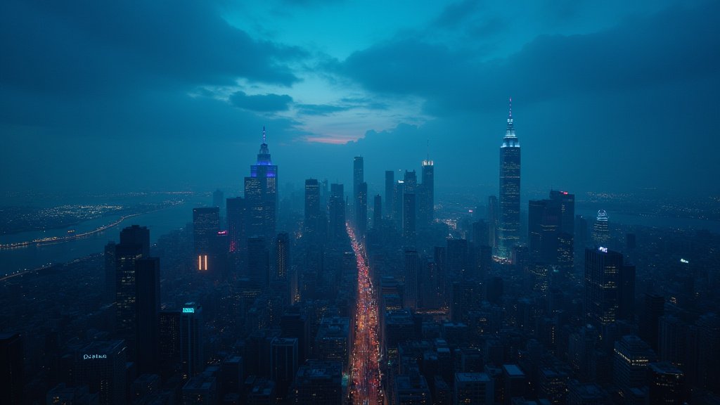 Cinematic wide-angle shot of a lively bar interior at night, representing California's proposed extended nightlife hours.