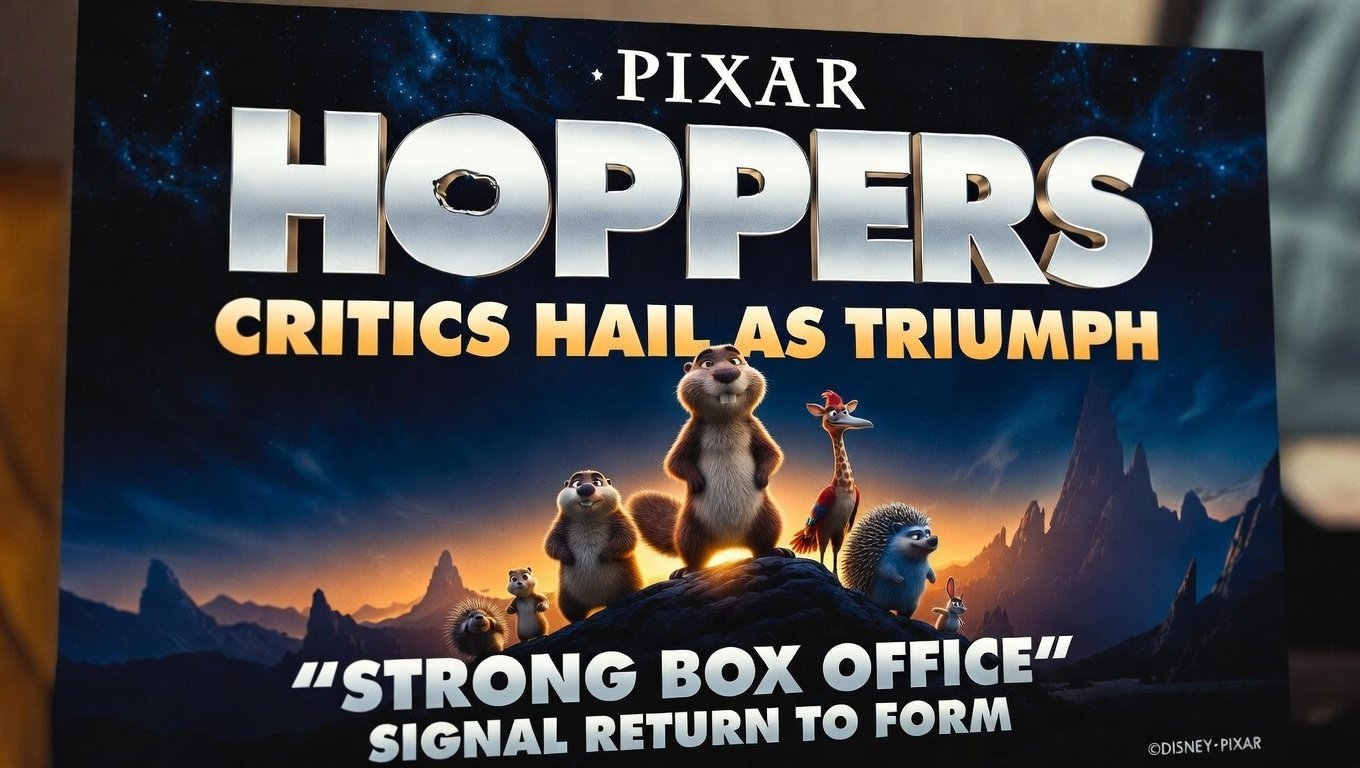 Pixar's 'Hoppers' Hailed as Triumph Critical Acclaim and Strong Box Office Signal Return to Form