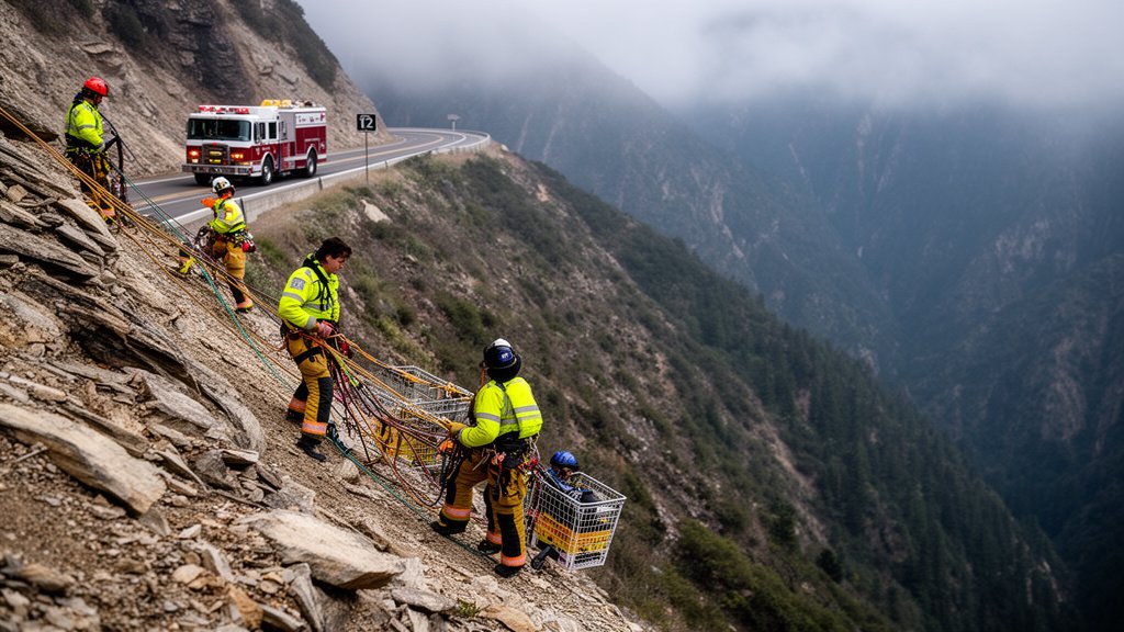 Fatal Angeles Crest Highway Plunge Claims One; Rescuer Injured